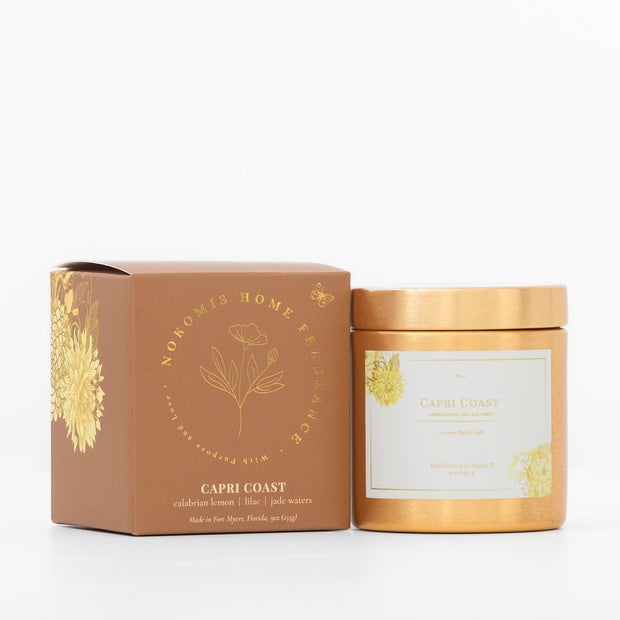 Capri Coast Coconut Soy Candle