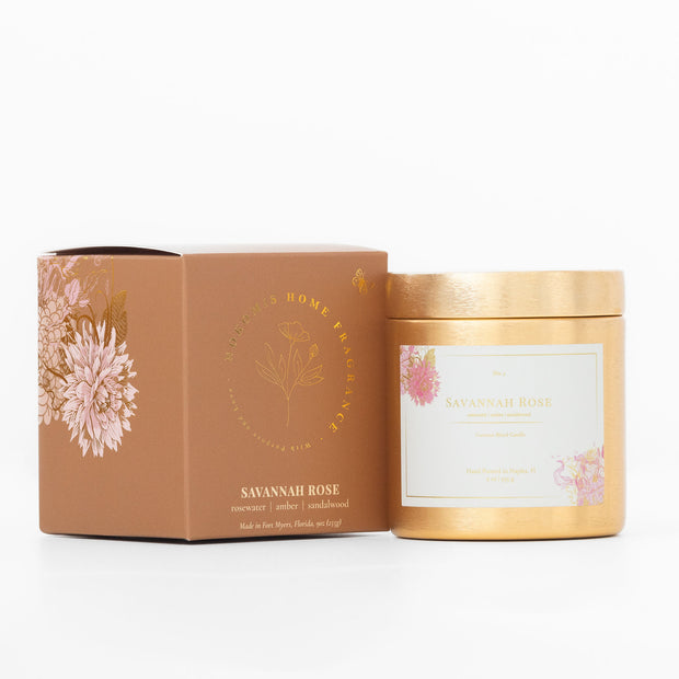 Savannah Rose Coconut Soy Candle