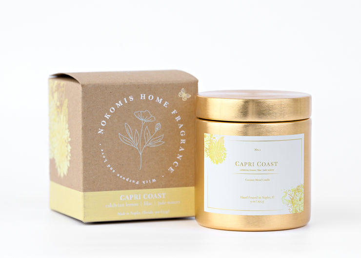 Capri Coast Coconut Soy Candle